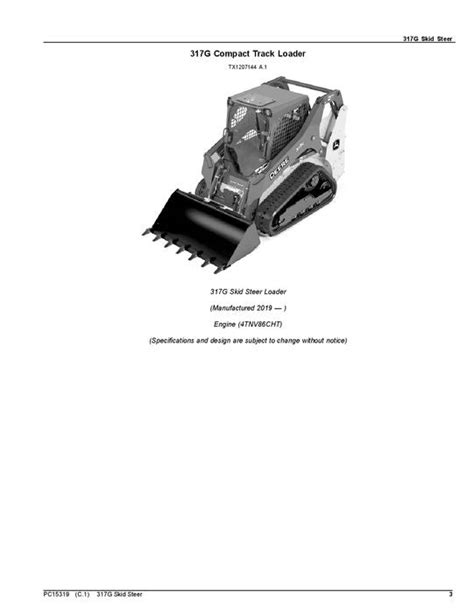 john deere 317g skid steer hydraulic flow|john deere 317g owners manual.